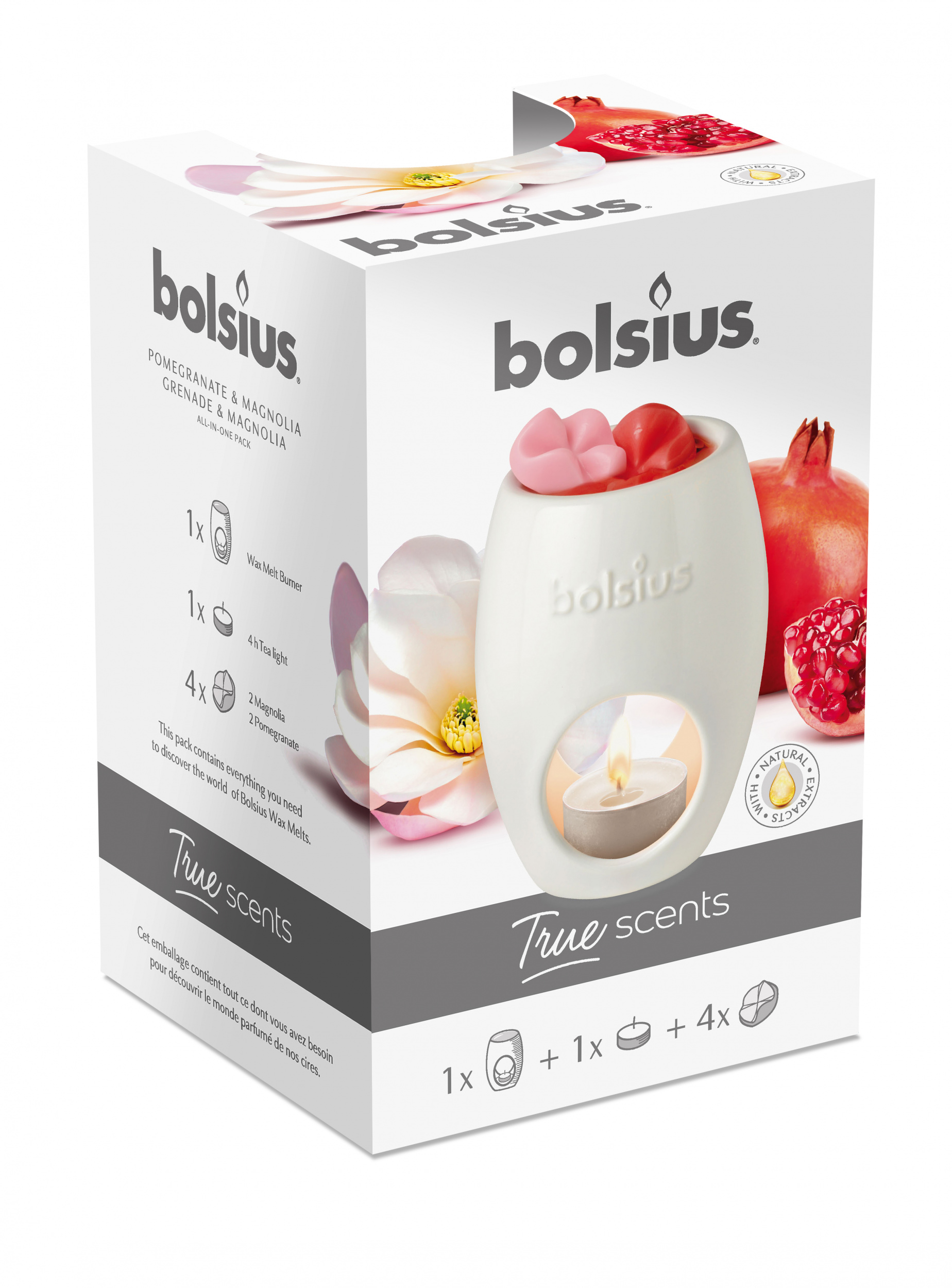 Bolsius fragrance wax kit True wax white - Internet-Home&Garden
