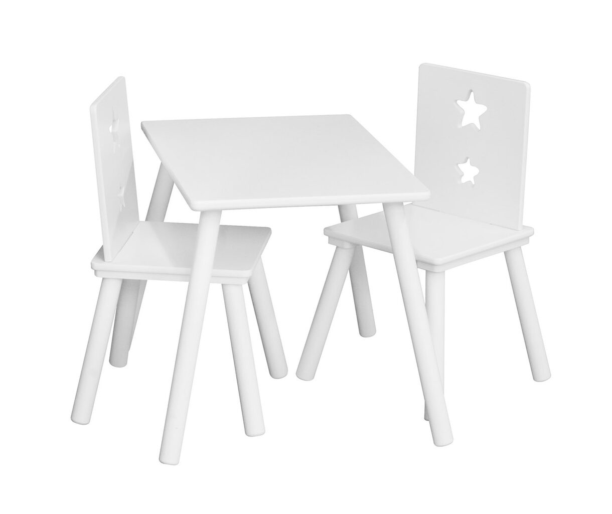 Kid's Concept houten kindertafel Star 58 cm wit