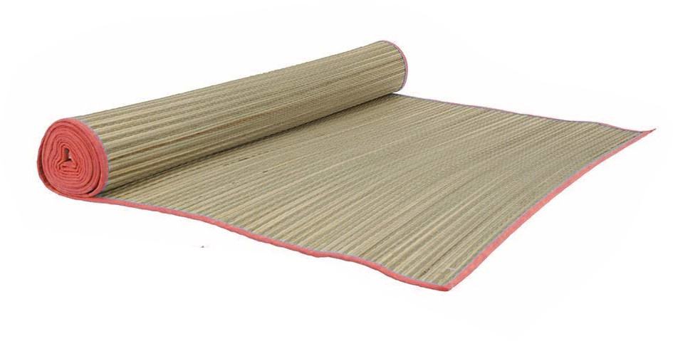 reed beach mat